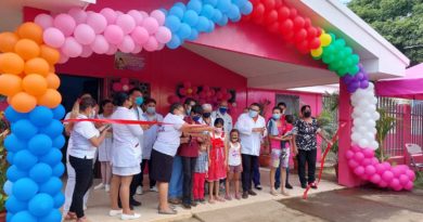 Inauguración del puesto médico en el barrio Camilo Ortega