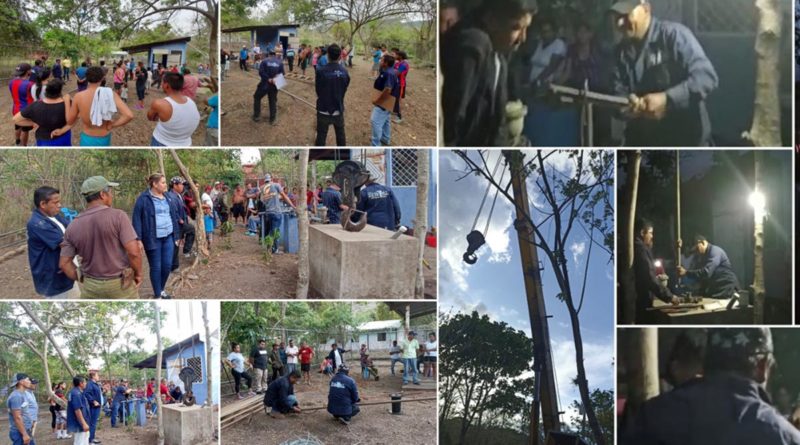 ENACAL rehabilita sistema de agua en Comunidad El Centenario, Matagalpa