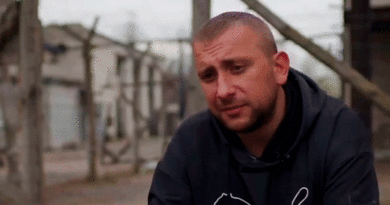 Miliciano de Lugansk, quien fue torturado por el batallón ucraniano neonazi Aidar