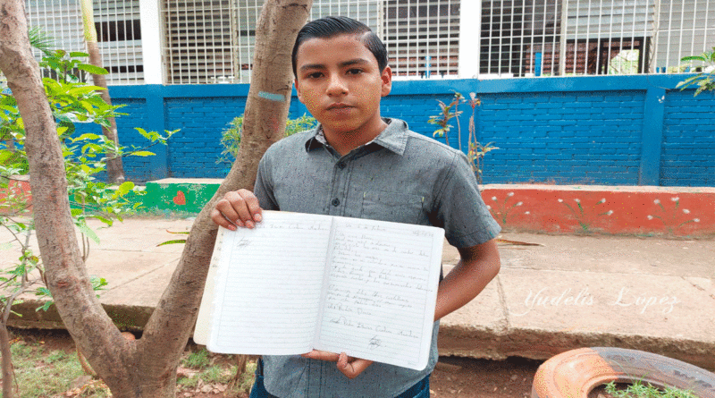 Pedro Isaías Cundano Mendoza, un apasionado adolescente.