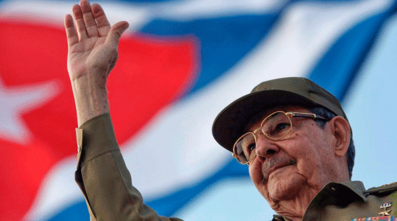 Comandante y líder de la revolución cubana, General de Ejército Raúl Castro Ruz