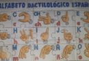 Plantilla del Alfabeto dactilológico español