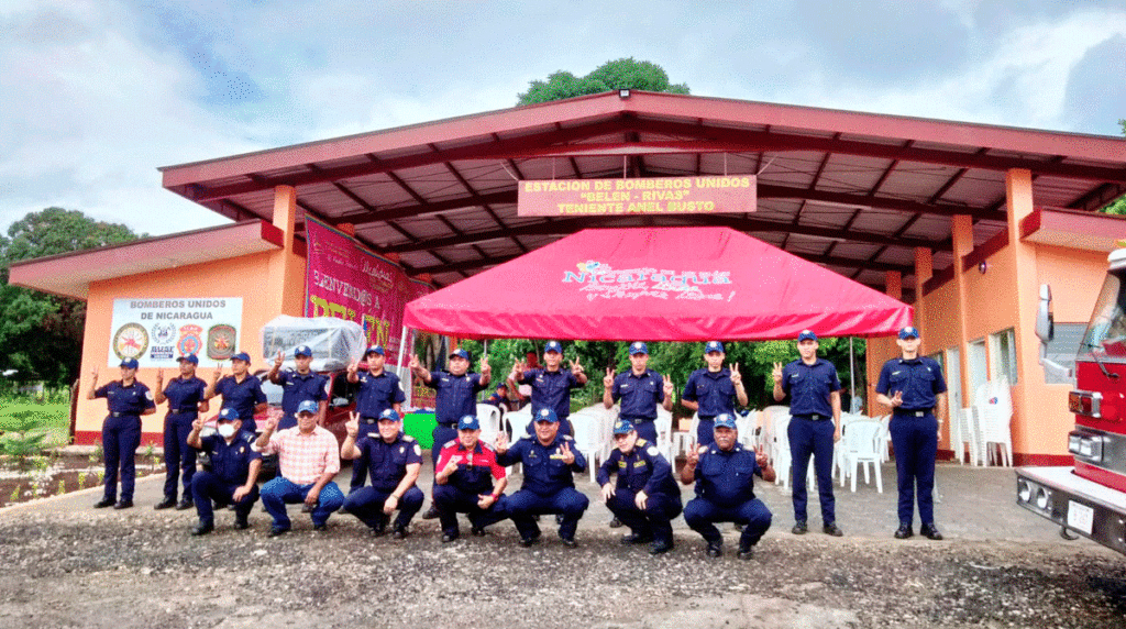 Nueva estación de bomberos número 142 en Belén, Rivas