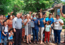 Autoridades de la Alcaldía de Chinandega con habitantes del Reparto La Resistencia
