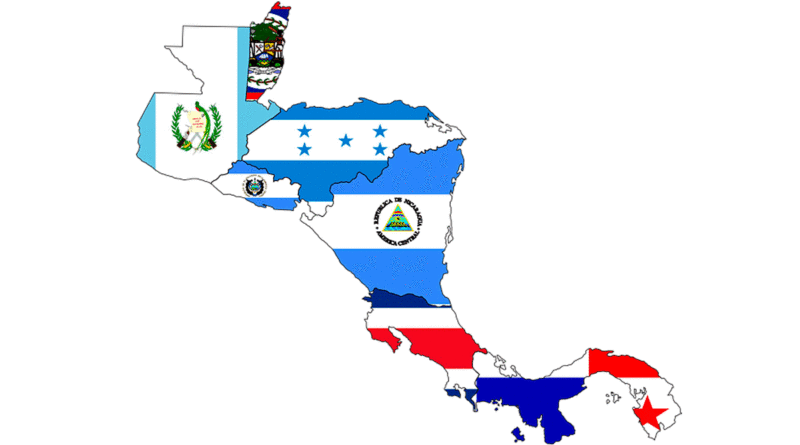 Mapa de Centroamérica