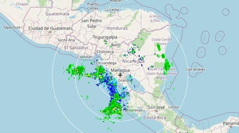 INETER: Persistirán las lluvias en Nicaragua