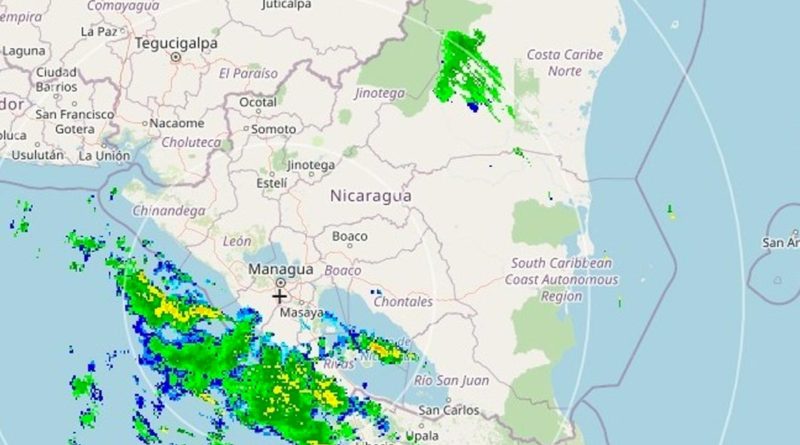 Clima en Nicaragua: Se esperan lluvias principalmente por la tarde
