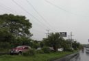Carretera a Masaya mientras llueve