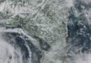 Imagen satelital sobre el clima en Nicaragua