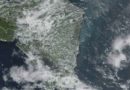 Imagen satelital sobre el clima en Nicaragua