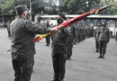 Comandante en Jefe del Ejército de Nicaragua, General de Ejército Julio César Avilés Castillo realizando traspaso de mando del cuerpo de escoltas