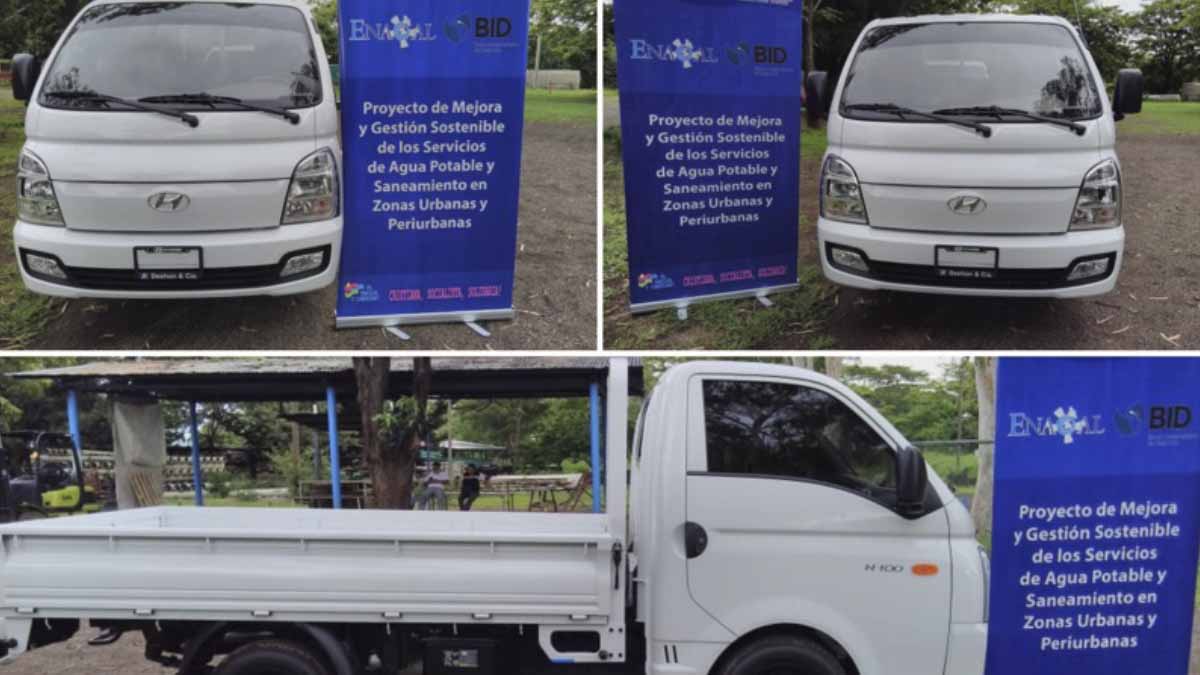 ENACAL adquiere camiones para mejorar atención a familias de Managua