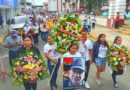 Caminata relizada en Carazo en homenaje al compañero Bismarck Martínez