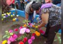 Juventud Sandinista deposita florales en tumbas de Héroes y Mártires de Monimbo