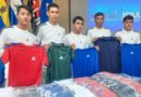 Jóvenes que participan en la Liga Nacional de Fútbol Sala organizada por Juventud Sandinista y UNEN