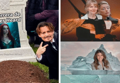 Memes que salieron tras el falló a favor de Johnny Depp vs Amber Heard.