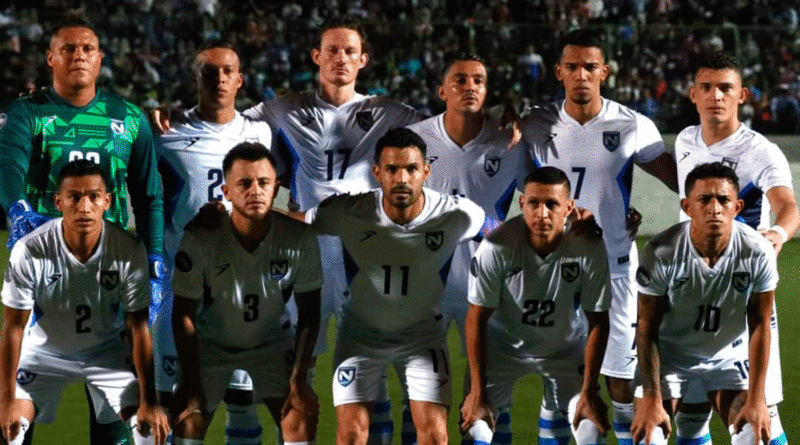 Selección nicaragüense de fútbol.