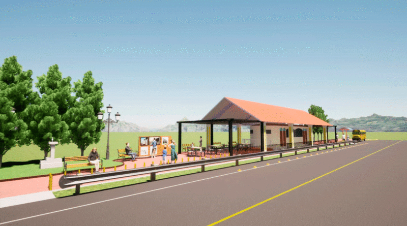 Diseño de la reconstrucción de Antigua Estación de ferrocarril en Nindirí, Masaya.