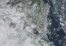 Imagen satelital sobre el clima en Nicaragua