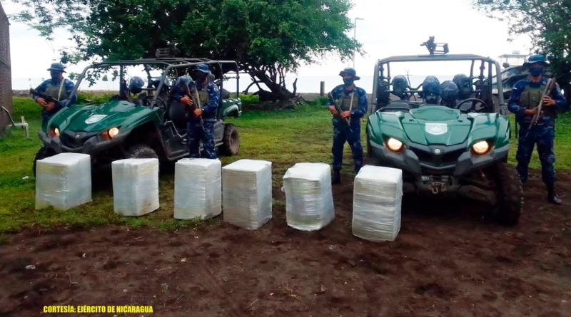 Ejército de Nicaragua realiza ocupación de medicamentos en Cárdenas, Rivas