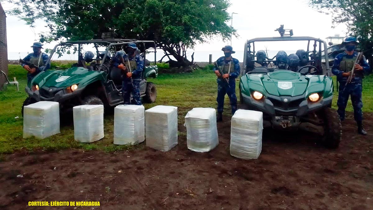 Ejército de Nicaragua realiza ocupación de medicamentos en Cárdenas, Rivas