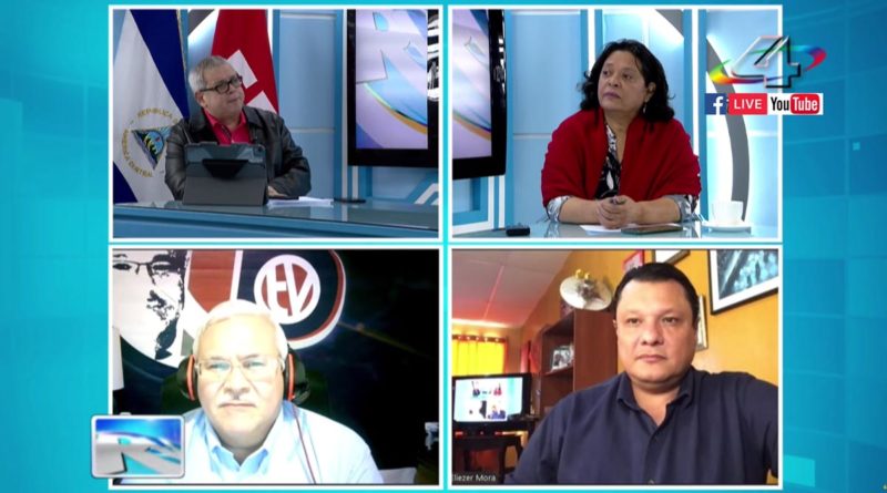 Tirsa Sáenz, Adolfo Pastrán y Eliezer Mora en la Revista En Vivo con Alberto Mora, 28 junio 2022