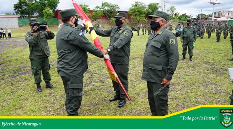 Ejército de Nicaragua realiza traspaso de mando del 1 Comando Militar Regional