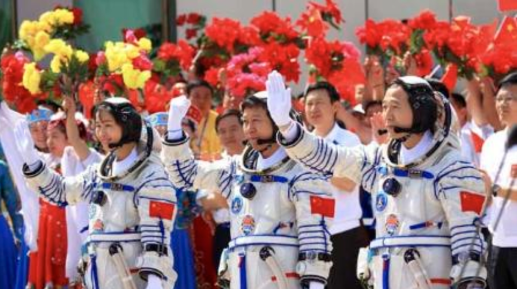 astronauta, china, espacio, módulo espacial, marte, luna