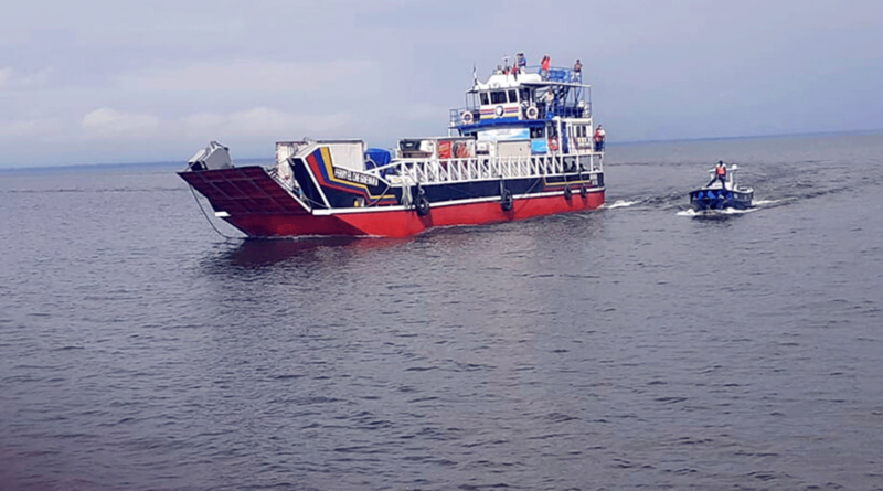 Autoridades del Ejército de Nicaragua regulan la navegación de navios a causa de la tormenta tropical “Bonnie”