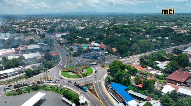 chinandega, acceso vial, mti, nicaragua,