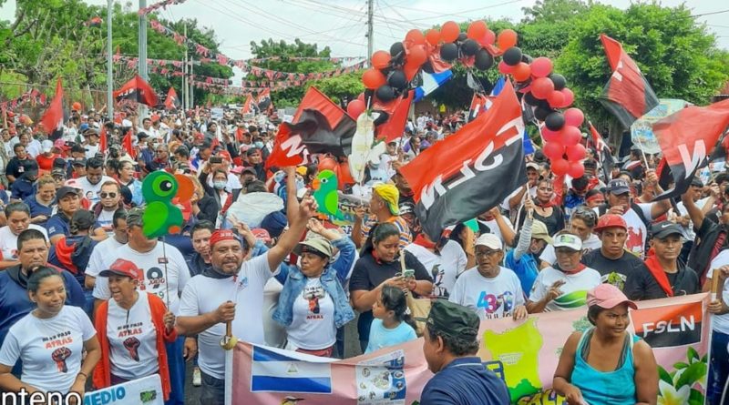 Distrito VI de Managua celebra 43/19 con alegre caminata