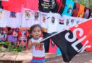 Venta de camisas en la avenida de Bolívar a Chávez de Managua, capital nicaragüense, alusivas al 43 aniversario del triunfo de la Revolución Sandinista