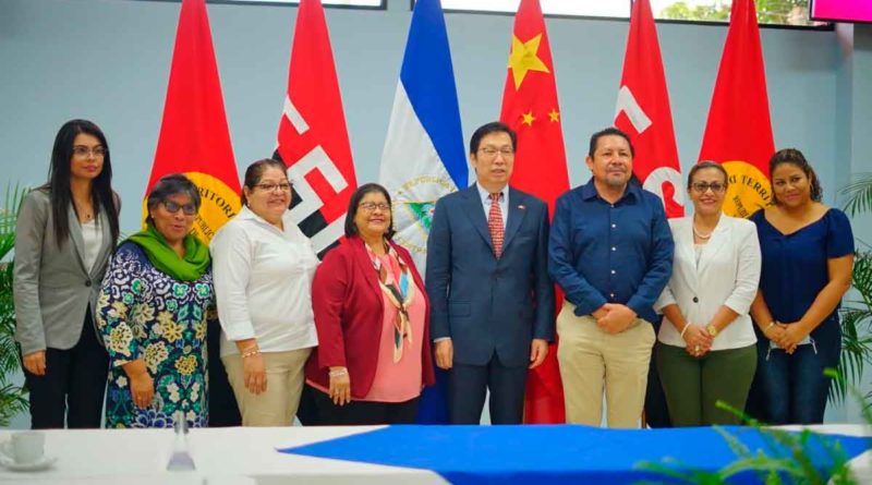 china, nicaragua, reuniones, ministra de salud,