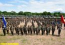 Clausura del primer ciclo de preparación combativa en el Polígono Nacional de Maniobras “General de División Francisco Estrada”, ubicado en la comarca El Papalonal, municipio de La Paz Centro, departamento de León