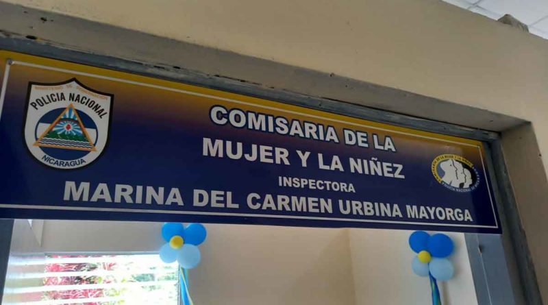 Entrada principal a la nueva Comisaría de la Mujer inaugurada en Murra