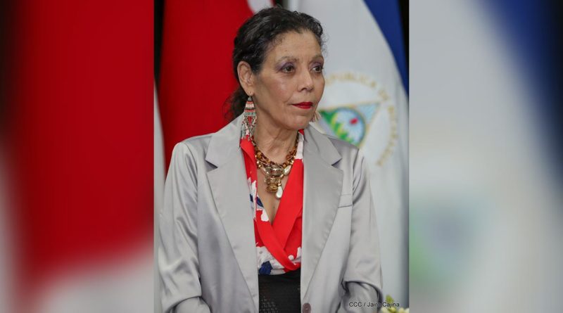 Vicepresidenta de Nicaragua, Compañera Rosario Murillo