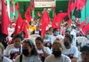 Trabajadores de la CST conmemora el 44 aniversario de la caida del comandante José Benito Escobar
