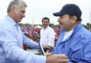 Presidente de Cuba, Miguel Diaz-Canel y Presidente de Nicaragua, Comandante Daniel Ortega