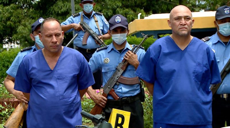 Policía Nacional captura a delincuentes que robaron en sucursal de DISNORTE-DISSUR en Managua