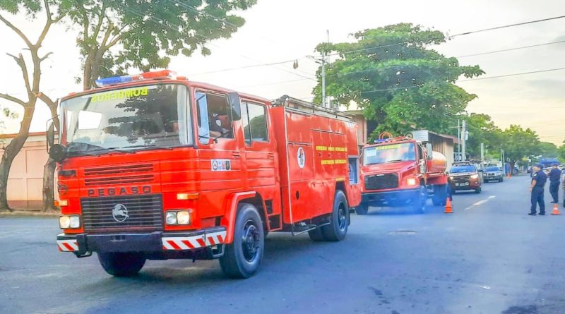 Nuevas unidades de bomberos son enviadas a la estación de San José de Cusmapa, Madriz