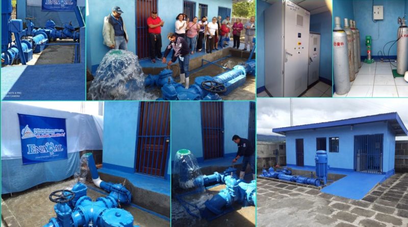 Familias de Estelí inauguran obras de mejoramiento en el Sistema de Agua Potable