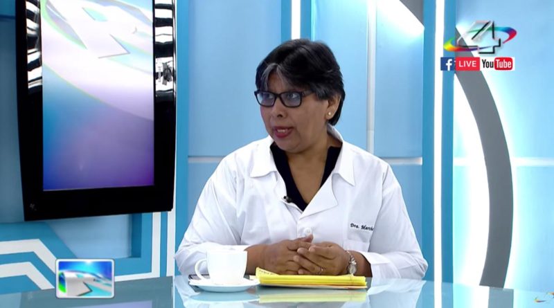 Doctora Martha Reyes, Ministra de Salud