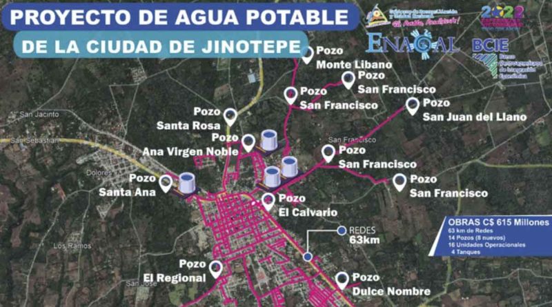 enacal, agua potable, jinotepe, carazo,