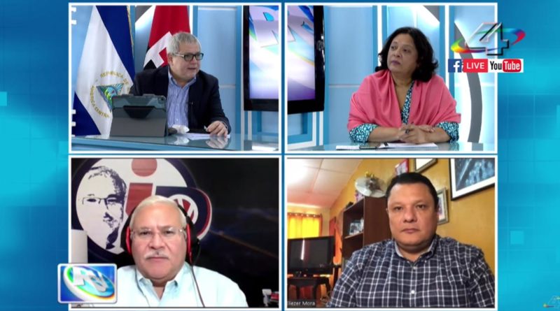 Adolfo Pastrán, Eliezer Mora y Tirsa Sáenz en la Revista En Vivo con Alberto Mora, 5 julio 2022