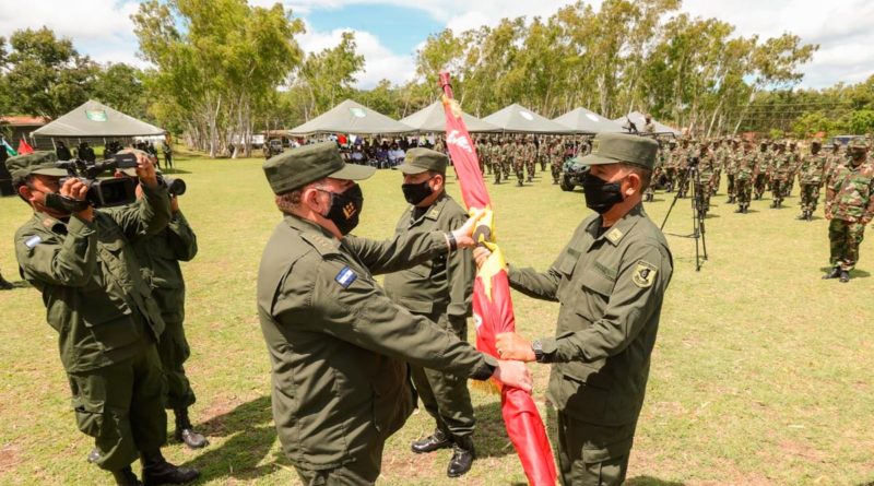 ejército de nicaragua, general julio cesar aviles, matagalpa, 6 comando militar regional,