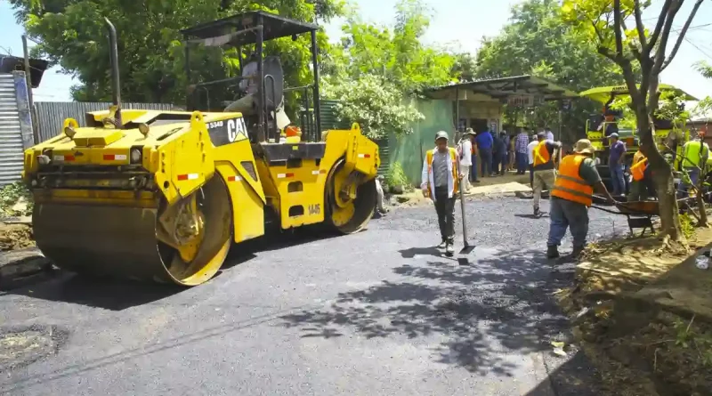 calles, calles para el pueblo, alcaldia managua, barrio carlos nunez,