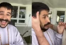 besar, intenta, Camilo, cantante, hombre, sorprendido, video