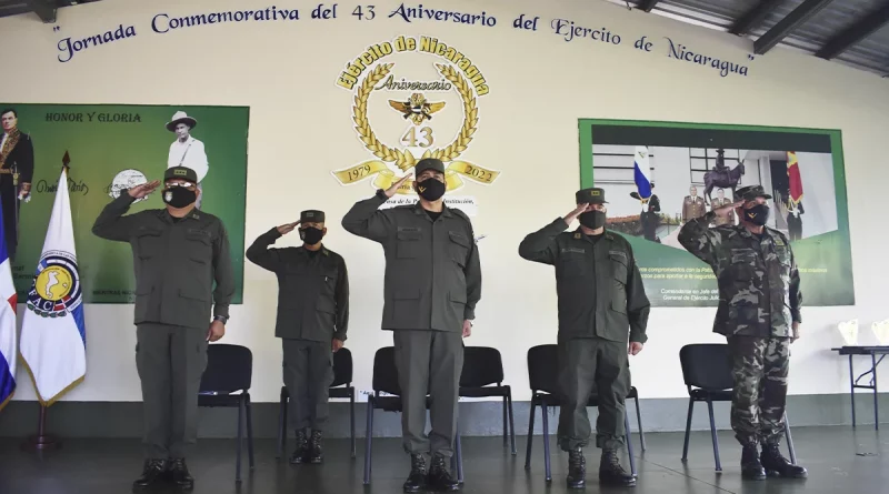ejército de nicaragua, nicaragua, graduación, desminado, explosivos, especialistas