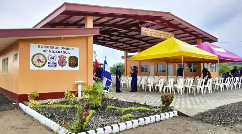 estacion bomberos, bomberos nicaragua, san francisco libre,