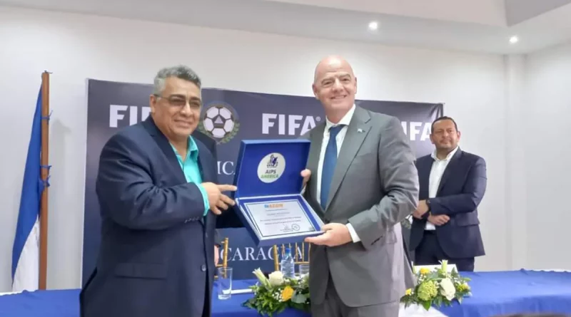 gianni infantino, fifa, fifa nicaragua, fenifut,